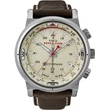 Timex Herren-Armbanduhr XL Expedition E Compass Analog Leder T2N725
