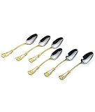 Old Country Roses Set of 6 Espresso Spoons By Royal Albert