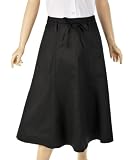 High Waisted A-Line Skirt