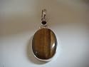 Elegant Tiger Eye Pendant