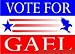 VOTE FOR GAEL Natural Tote Bag (Totebag)
