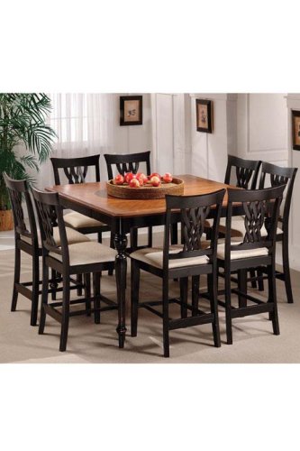 Embassy 9-piece Dining Set With Counter Stools