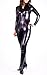TOMSUIT Unicolor Shiny Metallic Zentai Catsuit, Front Open