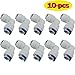 YZM Quick Connect fittings RO Water Filters Pack of 10 (Elbow ,1/4
