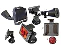 Car Mount for Medion GPS: SAT Navigation Windscreen Car Auto, heavy duty suction mount & dashboard plate for Medion Aldi GPS Systems P GoPal MD E..*