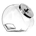 Small Glass Penny Jar with Metal Lid