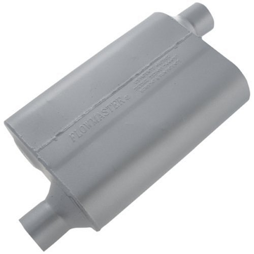 Flowmaster 42443 40 Series Muffler - 2.25 Offset IN / 2.25 Offset OUT - Aggressive Sound