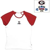 Georgia Bulldogs NCAA All Star Womens 2008 Sugar Bowl Top (Dark Red)
