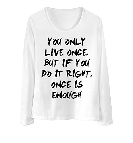 【ノーブランド品】 全9カラー レディース 長袖Tシャツ 【英語・メッセージ】