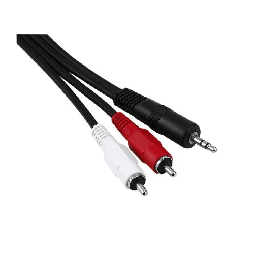 Hama Audio-Kabel 2 Cinch-Stecker - 3,5-mm-Klinken-Stecker, Stereo, 0,5 m Preisvergleich
