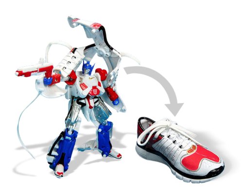 Childrens Toyshop  Toys : Transformers Nike Crossover Miniature Toy Shoe - Limited Edition-Optimus Prime (Japanese Imported)