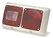 Grote Versalite&reg; Double Pod, Surface-Mount Lamp 51242 - Red