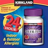 Kirkland Signature Aller-Fex 180 mg - 120 Tablets