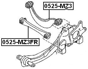 Febest - Mazda Rear Rod - Oem: Bn8B-28-500A