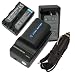 NEW Battery + Charger + car plug for SONY Mavica MVC-CD200 MVC-CD250 MVC-CD350 MVC-CD400 MVC-CD500 NP-QM51 NP-FM50 QM51 FM50
