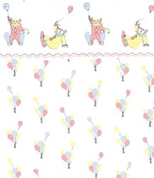 Dollhouse Wallpaper "Circus" Wallpaper