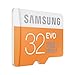 Samsung 32GB EVO Micro SDHC UHS-I Upto 48MB/s Class 10 Memory Card (MB-MP32D)