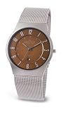 Skagen Homme en acier inoxydable Date Mesh montre 233XLSSD
