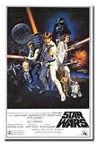 Star Wars Poster ~ Original 70s One Sheet Artwork ~ 24x36