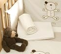 Lollipop Lane Cappuccino Bear Cot/Cotbed Bumper