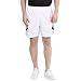 Aurro Sports White/Navy Razor Shorts (L) RS.357.00