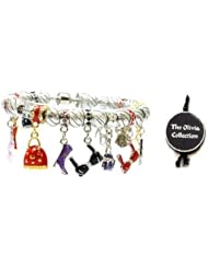Toc Beadz Girls Night Out Charm Bead Bracelet