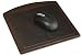 Genuine Walnut and Black Leather Mouse Pad