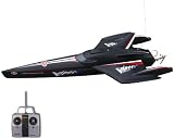 Hobby Engine Viper-S Power Boat Radio Controlled (Black)