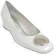 BCBGirls Pearl Nappa Wedge Heel Slip-on Shoes