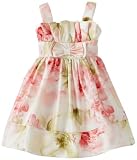Youngland Girls 2-6X Sleeveless Floral Print Dress, Multi, 6X
