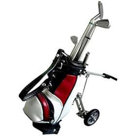 Games, Gadgets & Gizmos - Golf Bag and Pens