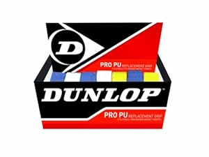 Dunlop Sports Pro PU Replacement Grip (Assorted, Pack of 24)