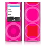 Raspberry Design Protective Decal Skin Sticker for Apple iPod nano 4G (4th Generation) Player
