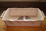 Review Appolia  / Appolia Cream rectangular baking dish.