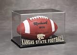 Kansas State Wildcats Engraved Football Display Case