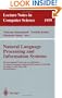 Natural Language Processing and Information Systems: 5th International Conference on Applications of Natural Language to Information Systems, NLDB ... Papers (Lecture Notes in Computer Science)