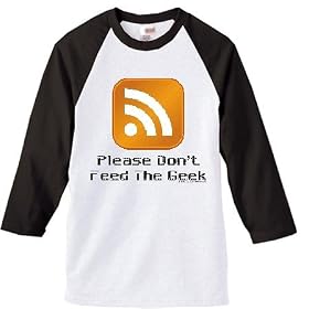 Don't Feed The Geek - Geek-Wear / Computers Jersey - 3/4 Sleeve