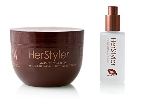 HerStyler Argan Oil Hair Mask + Argan Oil Hair Serum