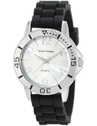 Vernier Womens VNR11094 Interchangeable Strap Silicon Quartz Watch