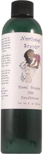 Northwest Scents Floral Bouquet Hair Conditioner for Black, African American, Afro Caribbean, Dry, Coarse, and Highly Textured Hair - 8.5 oz bottle