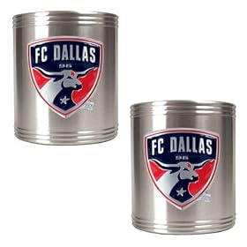 FC Dallas Stainless Steel Can Drink Holders