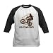 Mountain Bike, BMX - Stunts Kids Baseball Jersey
