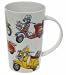 Mug Fine China Tall Latte Scooter Mug in Presentation Gift Box
