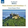 Ferdinand Ries : Sonates et sonatines pour piano,  vol. 3