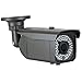 GW Security 5.0MP 1920P HD Network PoE Power Over Ethernet Outdoor Bullet IP Security Camera with 2.8-12mm Varifocal Zoom Len
