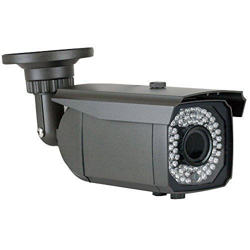 GW Security 5.0MP 1920P HD Network PoE Power Over Ethernet Outdoor Bullet IP Security Camera with 2.8-12mm Varifocal Zoom Len