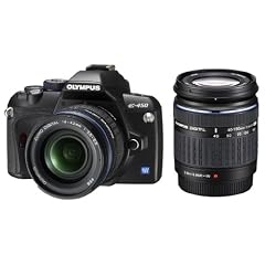 Olympus E-450 SLR-Digitalkamera (10 Megapixel, Art Filter, Live View) Kit inkl. 14-42 mm & 40-150 mm Objektive