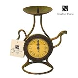Grandeur Cameo Candle Holder & Clock