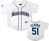 Ichiro Suzuki Seattle Mariners Infant Home White Replica Jersey
