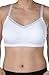 Coobie Women's Seamless V-Neck Lace Trim Bra
